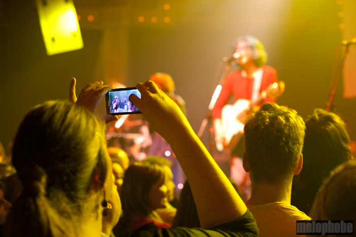 Grouplove at Crystal Ballroom, December 10, 2011. Photo by Justin Kent.