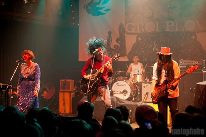 Grouplove at Crystal Ballroom, December 10, 2011. Photo by Justin Kent.