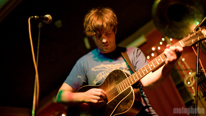 Adam Arcuragi and the Lupine Chorale Society at PA's Lounge, February 3, 2012. Photo by Boston Concert Photography.