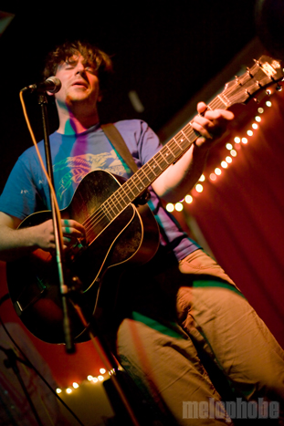 Adam Arcuragi and the Lupine Chorale Society at PA's Lounge, February 3, 2012. Photo by Boston Concert Photography.