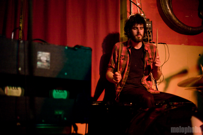 Adam Arcuragi and the Lupine Chorale Society at PA's Lounge, February 3, 2012. Photo by Boston Concert Photography.