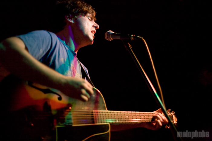 Adam Arcuragi and the Lupine Chorale Society at PA's Lounge, February 3, 2012. Photo by Boston Concert Photography.