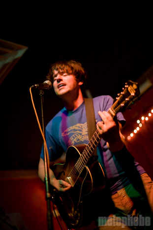 Adam Arcuragi and the Lupine Chorale Society at PA's Lounge, February 3, 2012. Photo by Boston Concert Photography.