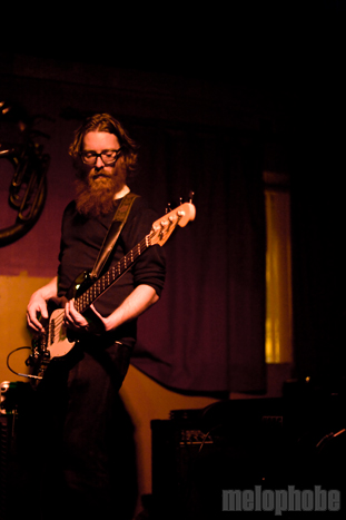 Adam Arcuragi and the Lupine Chorale Society at PA's Lounge, February 3, 2012. Photo by Boston Concert Photography.