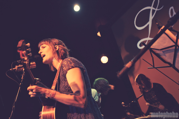 Laura Gibson at Mississippi Studios, February 3, 2012. Photo by Joshua Bean.