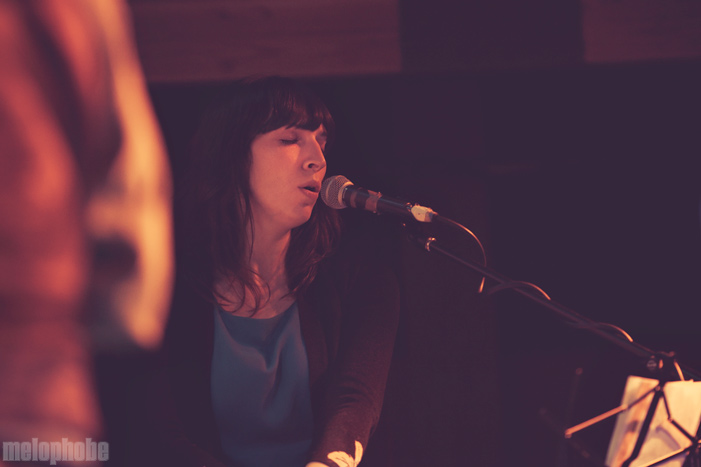 Laura Gibson at Mississippi Studios, February 3, 2012. Photo by Joshua Bean.