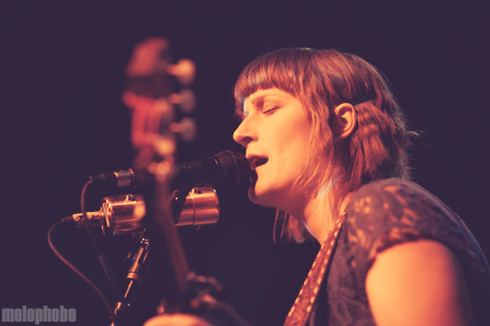 Laura Gibson at Mississippi Studios, February 3, 2012. Photo by Joshua Bean.