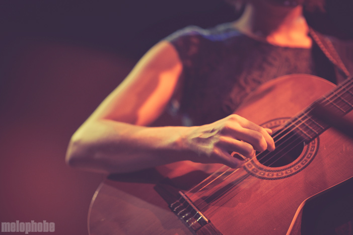 Laura Gibson at Mississippi Studios, February 3, 2012. Photo by Joshua Bean.