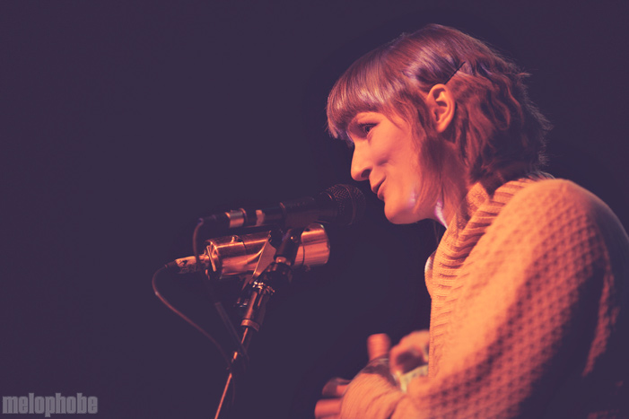 Laura Gibson at Mississippi Studios, February 3, 2012. Photo by Joshua Bean.
