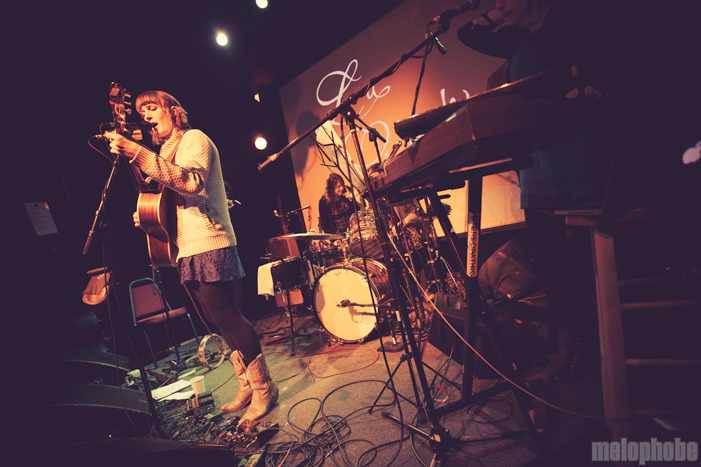 Laura Gibson at Mississippi Studios, February 3, 2012. Photo by Joshua Bean.