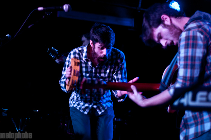 The Lighthouse And The Whaler at Mercury Lounge, February 6, 2012. Photo by Chris Barth.