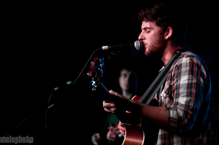 The Lighthouse And The Whaler at Mercury Lounge, February 6, 2012. Photo by Chris Barth.