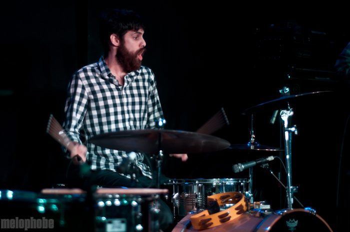 The Lighthouse And The Whaler at Mercury Lounge, February 6, 2012. Photo by Chris Barth.