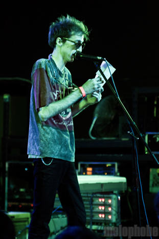 Atlas Sound at Hawthorne Theatre, February 27, 2012. Photo by Jasper Croome.