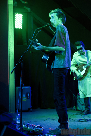Atlas Sound at Hawthorne Theatre, February 27, 2012. Photo by Jasper Croome.