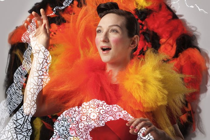 Shara Worden of My Brightest Diamond. Photo by Denny Renshaw.