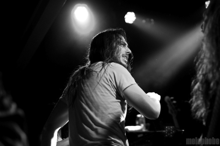 Andrew W.K at Wonder Ballroom, March 5, 2012. Photo by Ian McNeil.