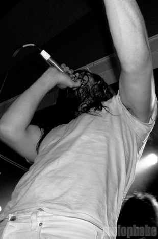 Andrew W.K at Wonder Ballroom, March 5, 2012. Photo by Ian McNeil.