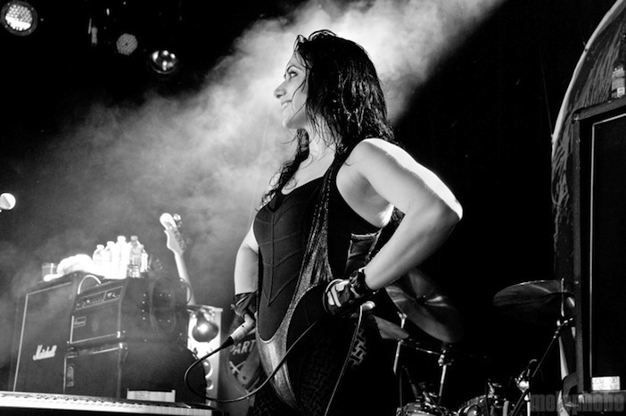 Andrew W.K at Wonder Ballroom, March 5, 2012. Photo by Ian McNeil.