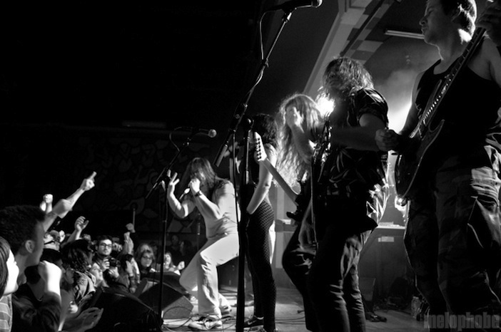 Andrew W.K at Wonder Ballroom, March 5, 2012. Photo by Ian McNeil.