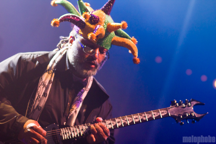 George Clinton & Parliament Funkadelic at Crystal Ballroom, March 16, 2012. Photo by Troy Dunham.