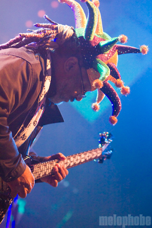George Clinton & Parliament Funkadelic at Crystal Ballroom, March 16, 2012. Photo by Troy Dunham.