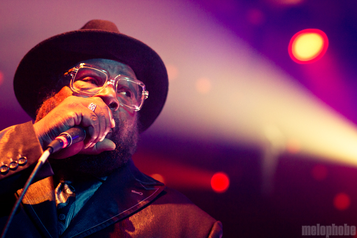 George Clinton & Parliament Funkadelic at Crystal Ballroom, March 16, 2012. Photo by Troy Dunham.