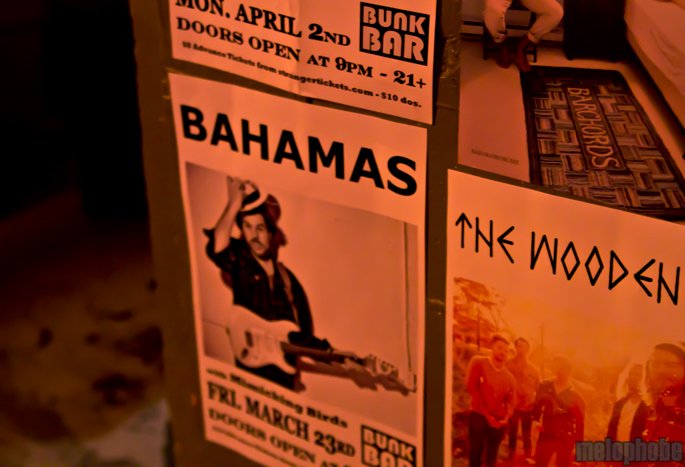Bunk Bar at Bunk Bar, March 23, 2012. Photo by Jasper Croome.