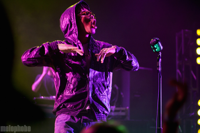 Lupe Fiasco at Arlene Schnitzer Concert Hall, March 23, 2012. Photo by Colin McLaughlin.