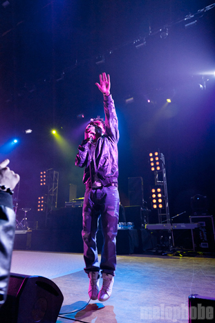 Lupe Fiasco at Arlene Schnitzer Concert Hall, March 23, 2012. Photo by Colin McLaughlin.