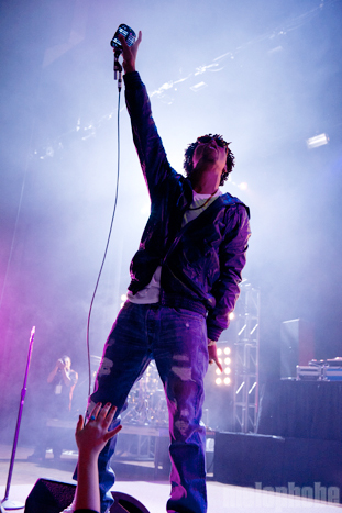 Lupe Fiasco at Arlene Schnitzer Concert Hall, March 23, 2012. Photo by Colin McLaughlin.