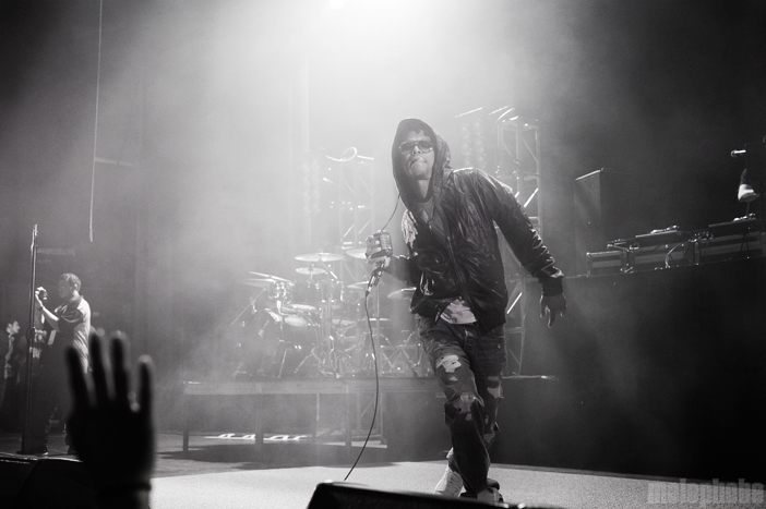 Lupe Fiasco at Arlene Schnitzer Concert Hall, March 23, 2012. Photo by Colin McLaughlin.