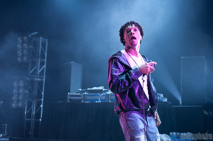Lupe Fiasco at Arlene Schnitzer Concert Hall, March 23, 2012. Photo by Colin McLaughlin.