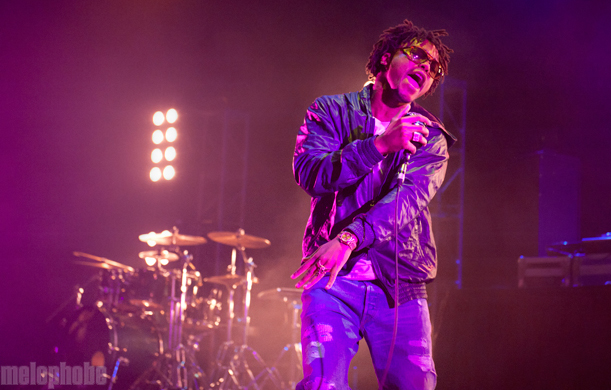 Lupe Fiasco at Arlene Schnitzer Concert Hall, March 23, 2012. Photo by Colin McLaughlin.