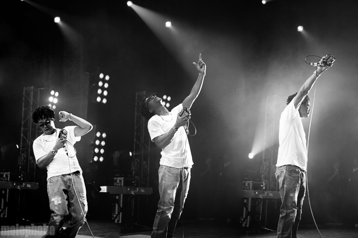 Lupe Fiasco at Arlene Schnitzer Concert Hall, March 23, 2012. Photo by Colin McLaughlin.