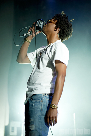 Lupe Fiasco at Arlene Schnitzer Concert Hall, March 23, 2012. Photo by Colin McLaughlin.