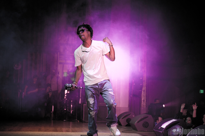 Lupe Fiasco at Arlene Schnitzer Concert Hall, March 23, 2012. Photo by Colin McLaughlin.