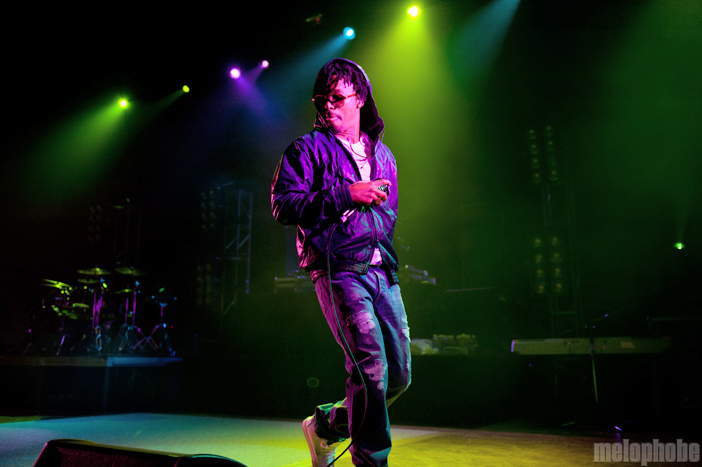 Lupe Fiasco at Arlene Schnitzer Concert Hall, March 23, 2012. Photo by Colin McLaughlin.
