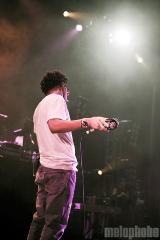 Lupe Fiasco at Arlene Schnitzer Concert Hall, March 23, 2012. Photo by Colin McLaughlin.