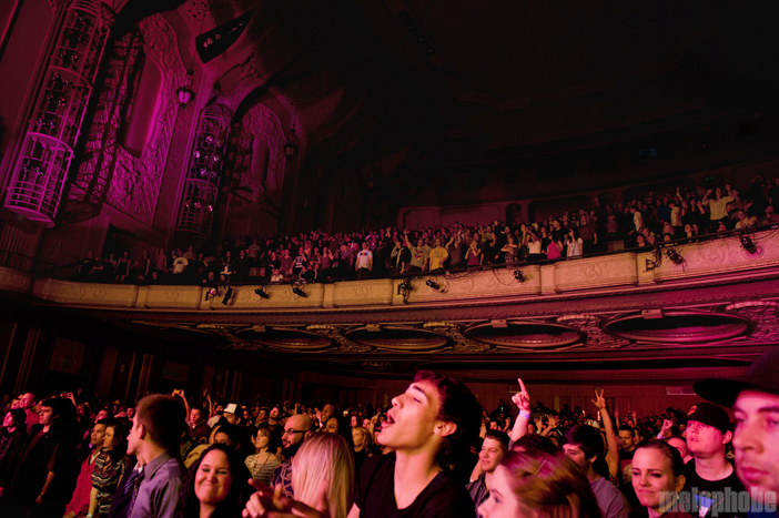 Lupe Fiasco at Arlene Schnitzer Concert Hall, March 23, 2012. Photo by Colin McLaughlin.