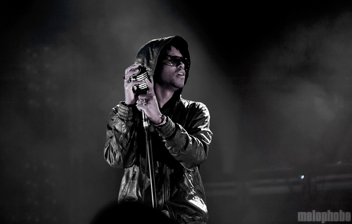 Lupe Fiasco at Arlene Schnitzer Concert Hall, March 23, 2012. Photo by Colin McLaughlin.