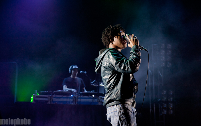 Lupe Fiasco at Arlene Schnitzer Concert Hall, March 23, 2012. Photo by Colin McLaughlin.