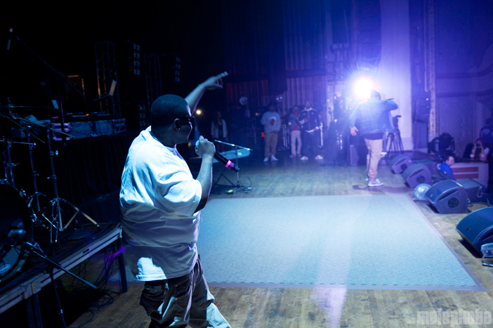 Lupe Fiasco at Arlene Schnitzer Concert Hall, March 23, 2012. Photo by Colin McLaughlin.