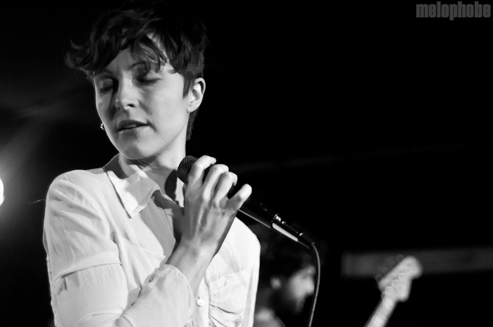 Poliça at Mercury Lounge, March 28, 2012. Photo by Chris Barth.