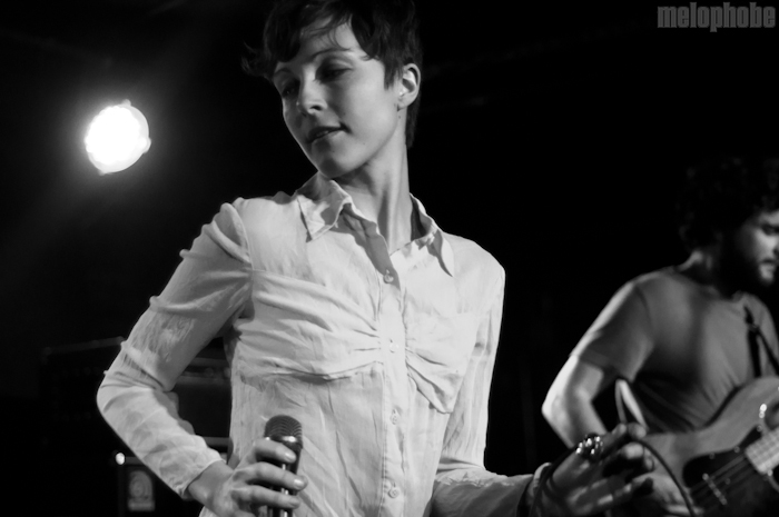 Poliça at Mercury Lounge, March 28, 2012. Photo by Chris Barth.