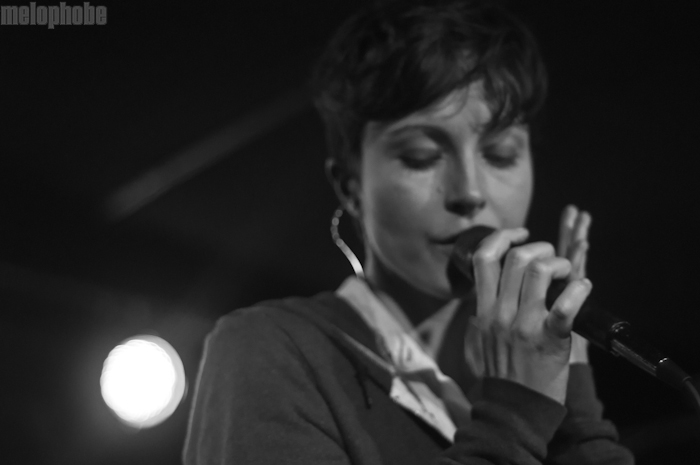 Poliça at Mercury Lounge, March 28, 2012. Photo by Chris Barth.