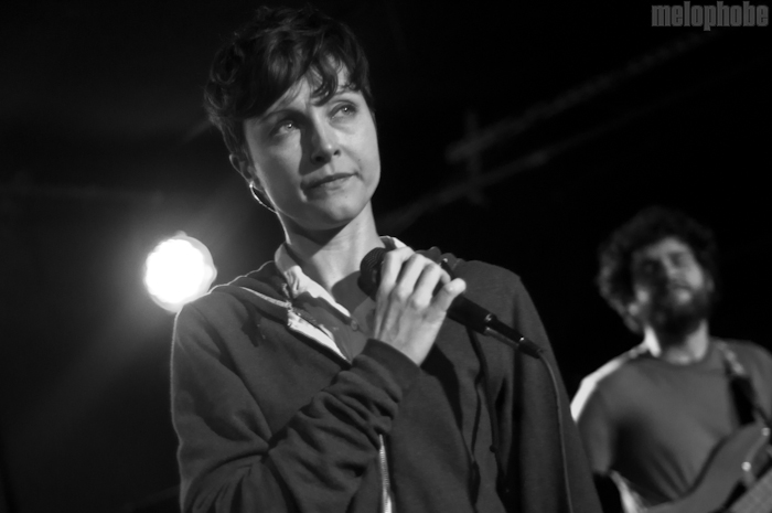Poliça at Mercury Lounge, March 28, 2012. Photo by Chris Barth.