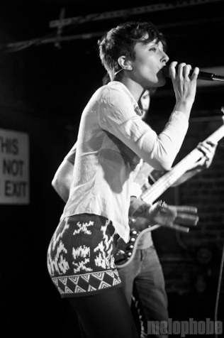 Poliça at Mercury Lounge, March 28, 2012. Photo by Chris Barth.