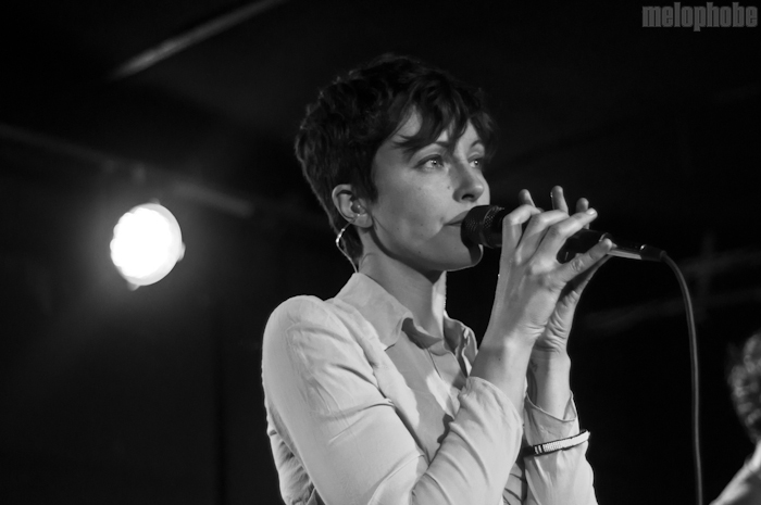 Poliça at Mercury Lounge, March 28, 2012. Photo by Chris Barth.