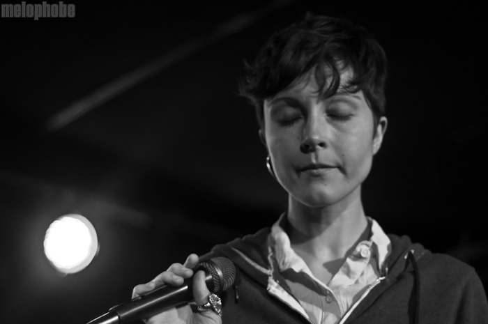 Poliça at Mercury Lounge, March 28, 2012. Photo by Chris Barth.